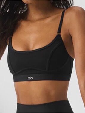 ALO Yoga Mesh Dream Glow Bra